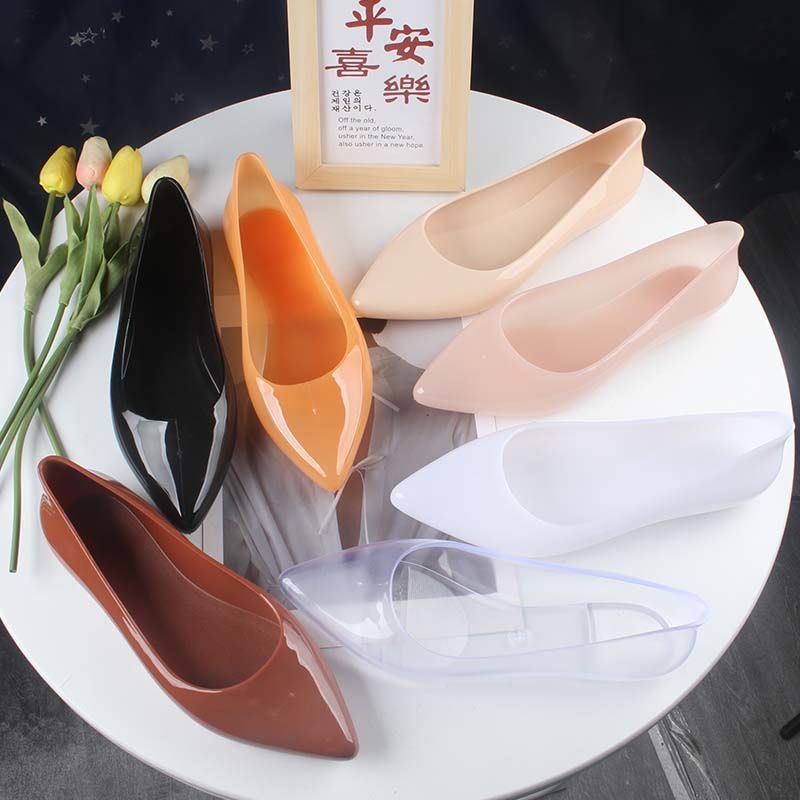 Women Kitchen Accessories - FHC New Style Women Rainshoes,Ankle Rubber