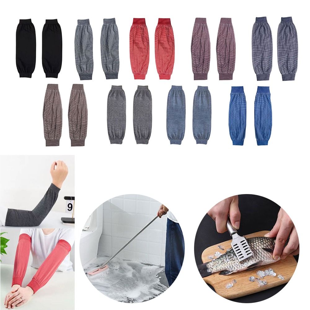 Long Gloves Arm Sleeves UV Pro - Women Kitchen Accessories ulasan dan harga