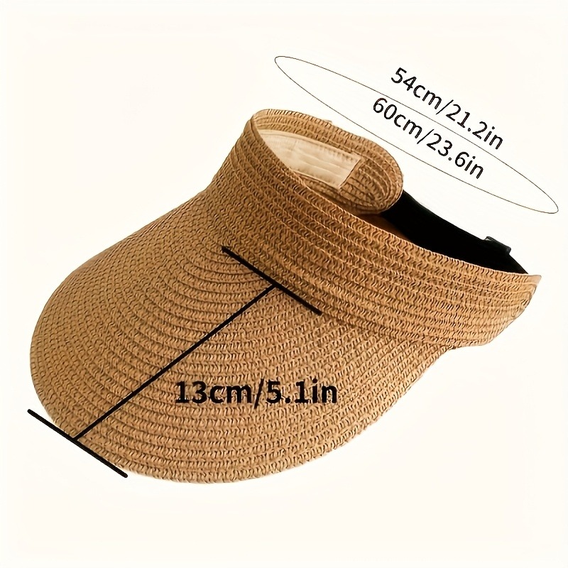 UV Protection Wide Brim Straw  - Women'S Golf Accessories ulasan dan harga