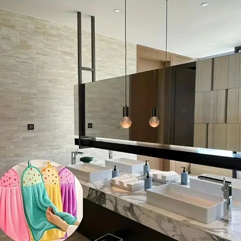 1pcs Coral Velvet Bathroom Sup - Women Kitchen Accessories ulasan dan harga