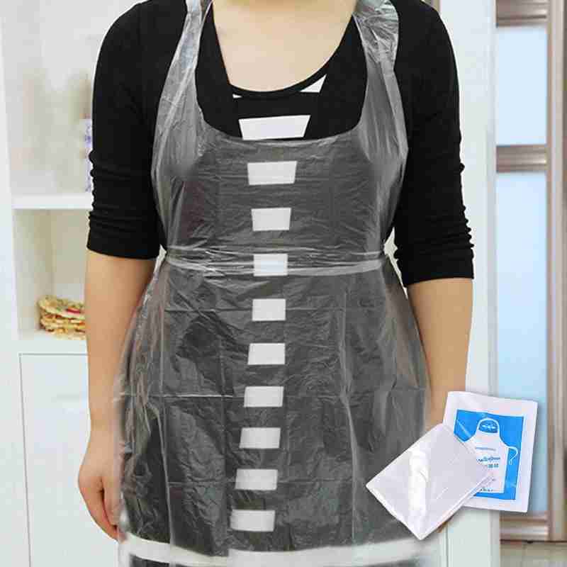 20PCS Disposable Kitchen Apron - Women Kitchen Accessories ulasan dan harga